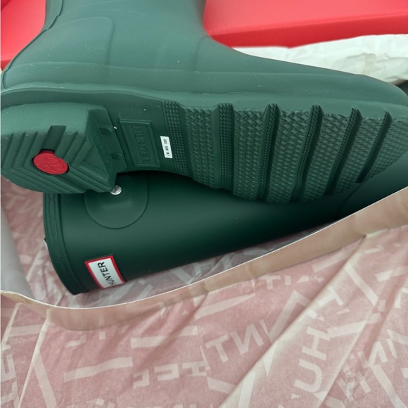 Hunter Women's Original Tall Matte Rain Boot, Green, Size: 7 - NWT - Picture 5 of 11
